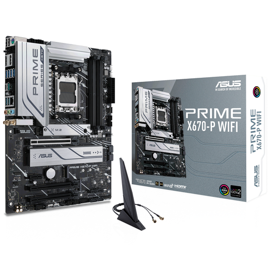 Carte Mère Asus PRIME X670-P WIFI Pour Socket AMD AM5