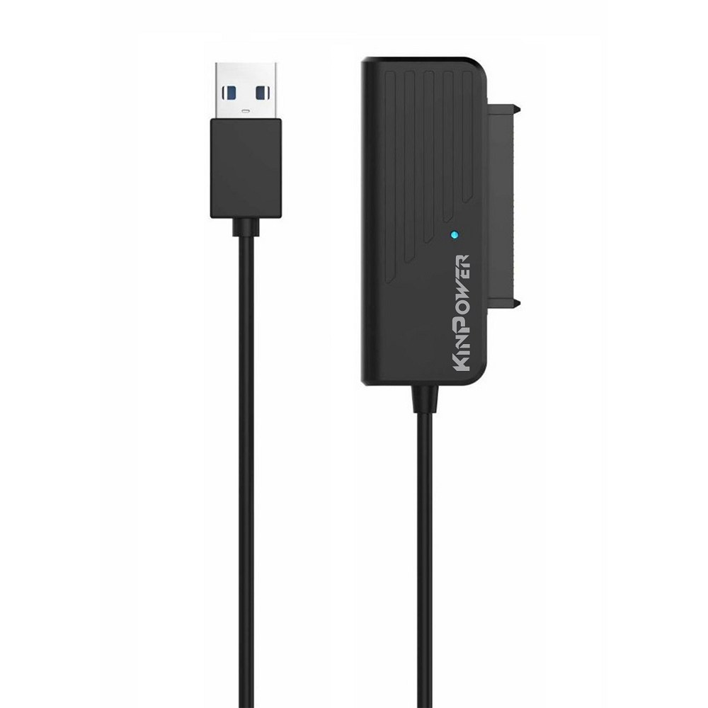 Kinpower Adaptateur USB 3.0 vers SATA 2.5" HDD auto-alimenté