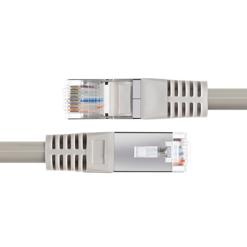 Kinpower Câble Réseau Ehternet RJ-45 S/FTP CAT6 droit Blindé Mâle Mâle 1Gbps
