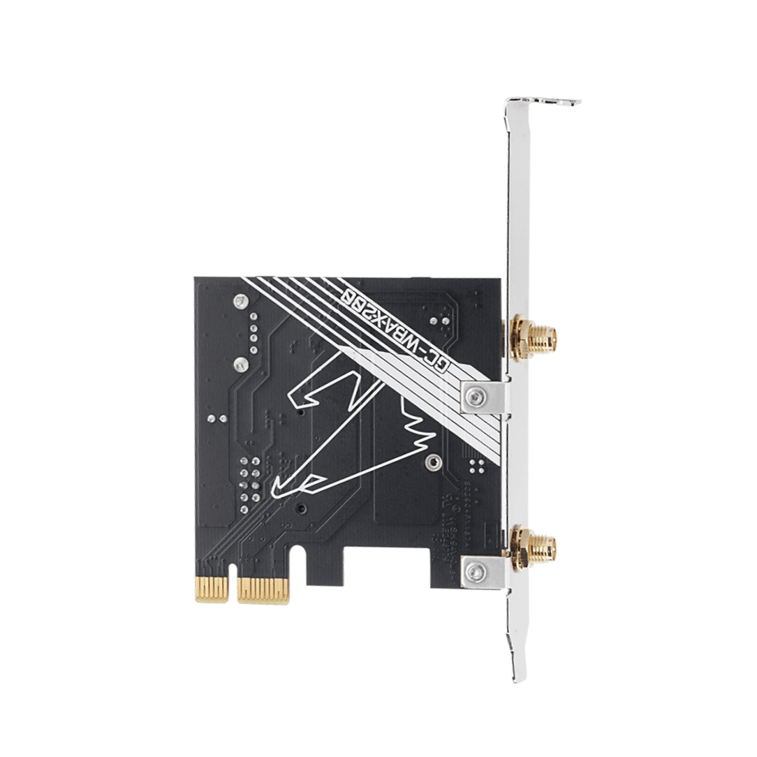 Gigabyte GC-WBAX200 Carte PCI Express sans fil Wi-Fi AC 2400Mbps + Bluetooth 5.1