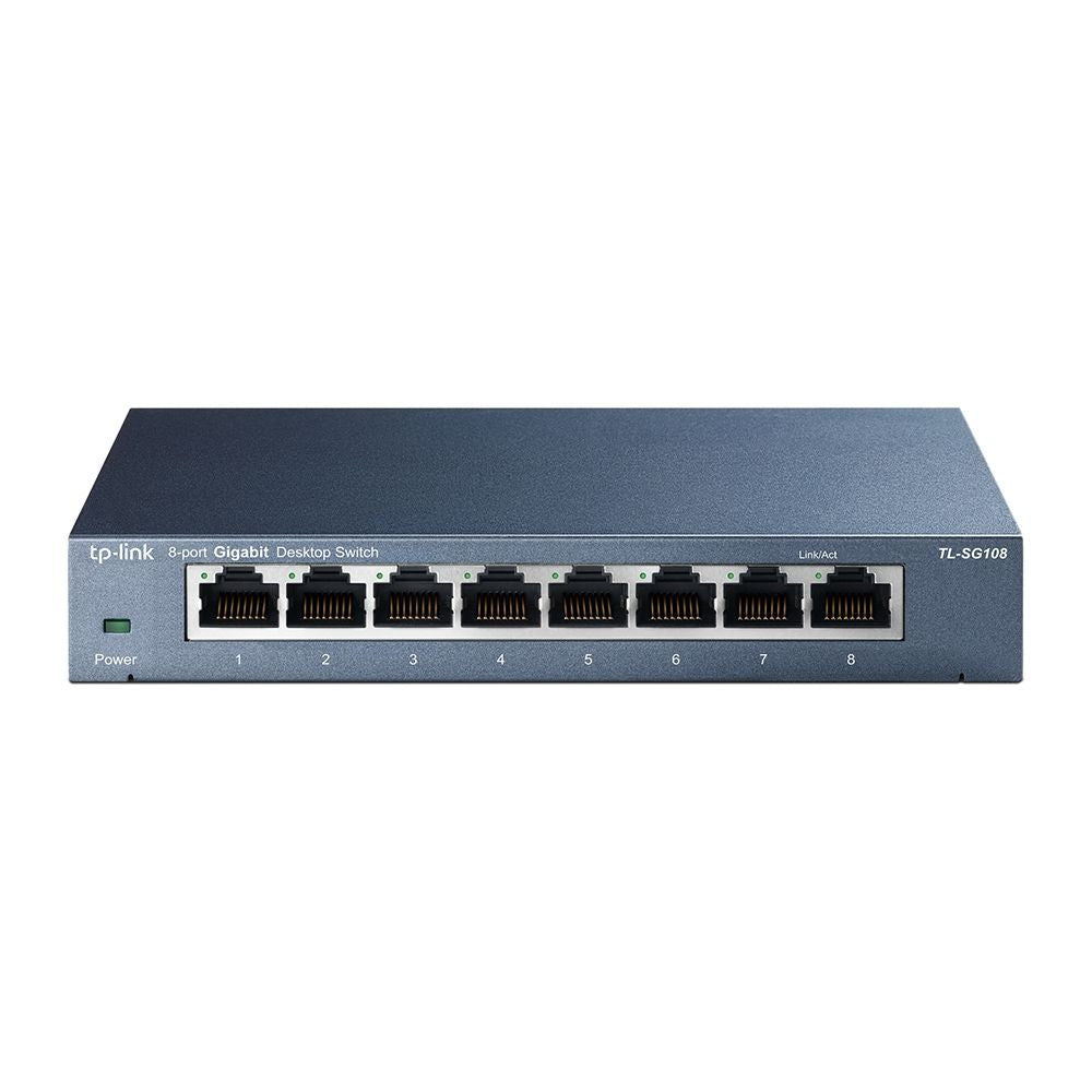 TP-Link TL-SG108 Switch de bureau 8 ports Gigabit 10/100/1000 Mbps