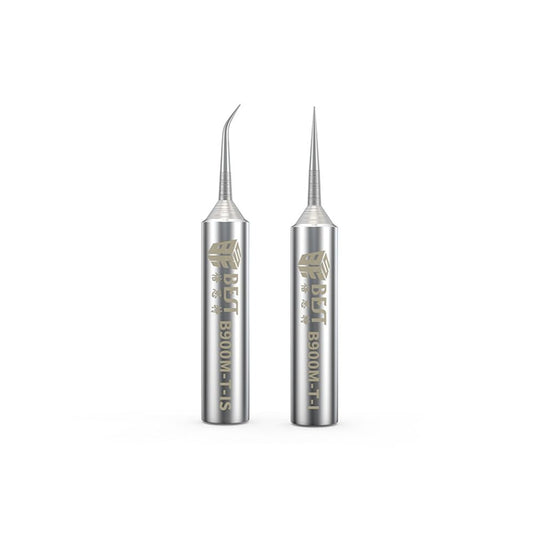BST-B900M-T Lot de 2 pointes de fer à souder à fil volant en cuivre de 0,2 mm sans oxygène