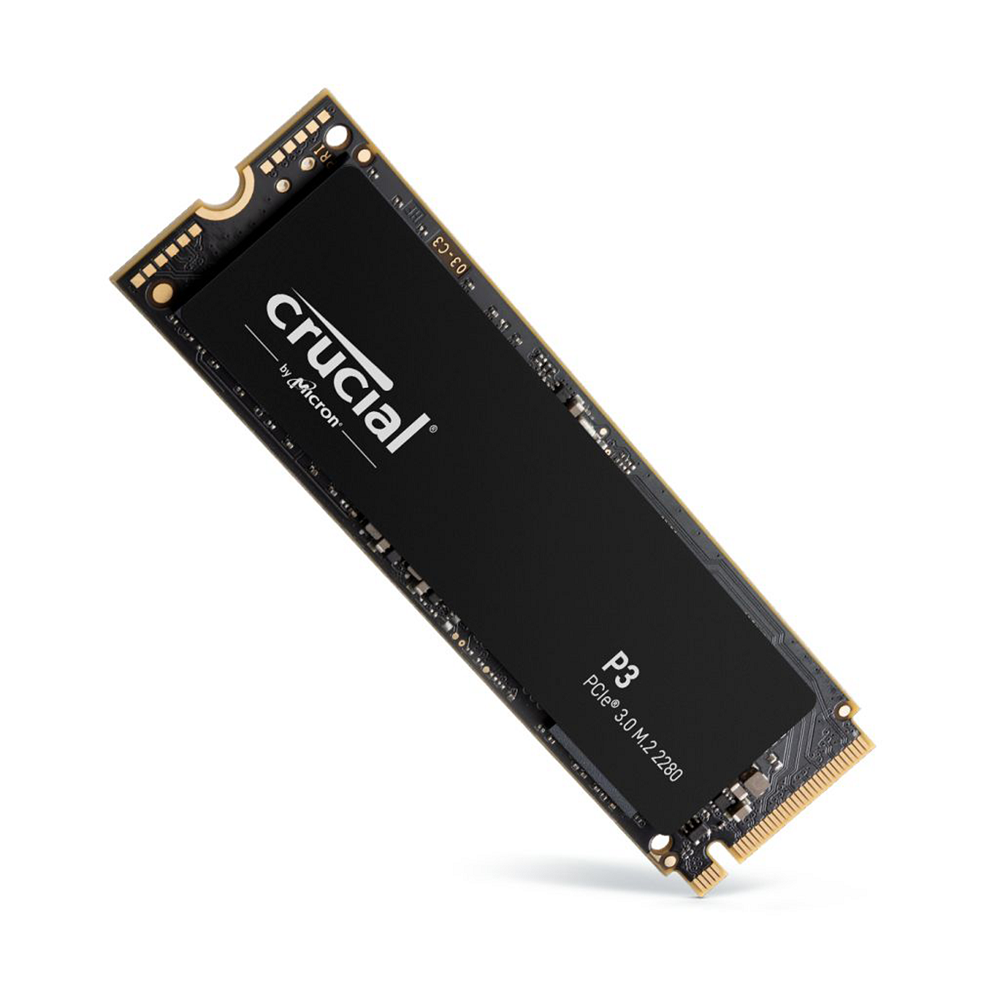 Disque Dur SSD Nvme M.2 M Key Crucial P3 PCIe 3.0 1TB