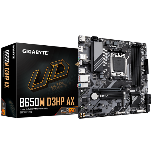 Carte Mère GIGABYTE B650M D3HP AX Pour Socket AMD AM5