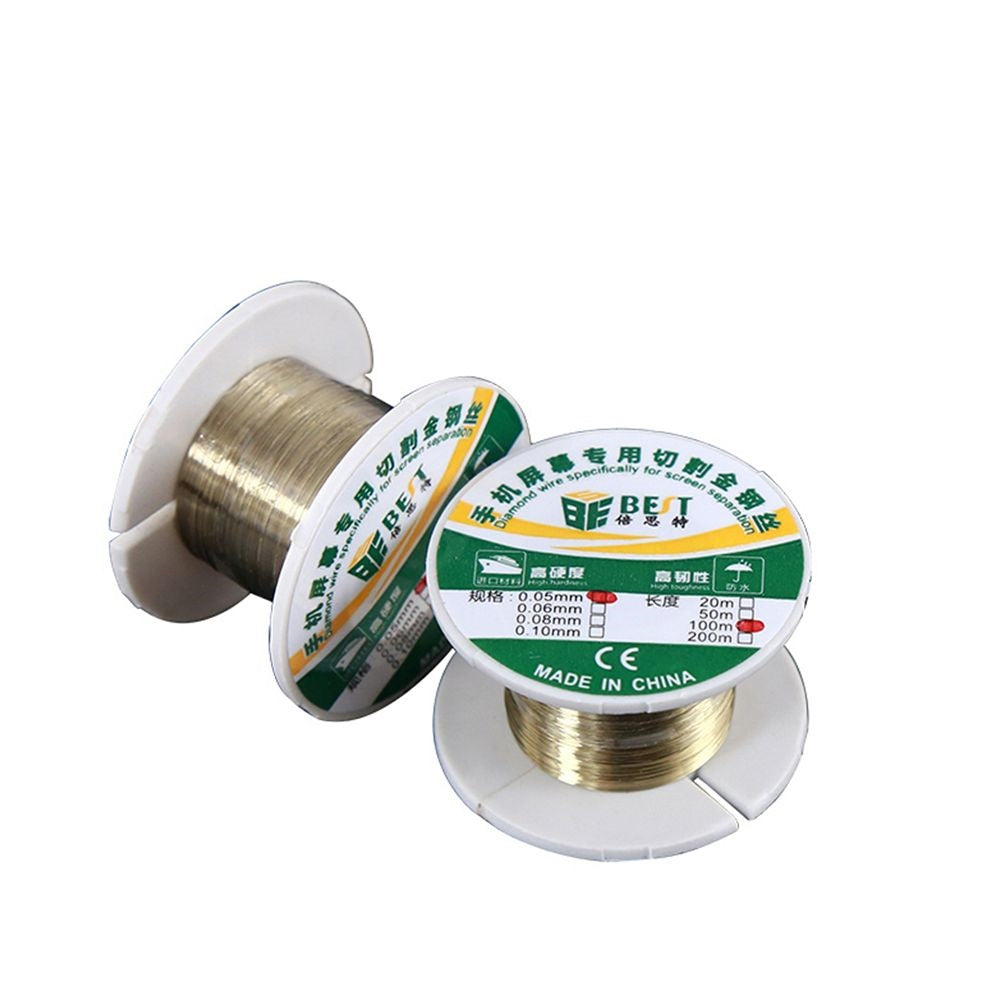 Fil diamanté spécialement pour les écrans de séparation