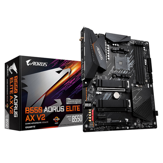 Carte Mère GIGABYTE B550 AORUS ELITE AX V2 Pour Socket AMD AM4
