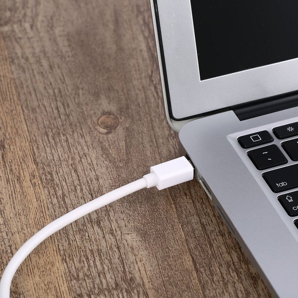 Kinpower Adaptateur convertisseur Mini DisplayPort vers VGA 1920 x 1200 à 60Hz 1080P