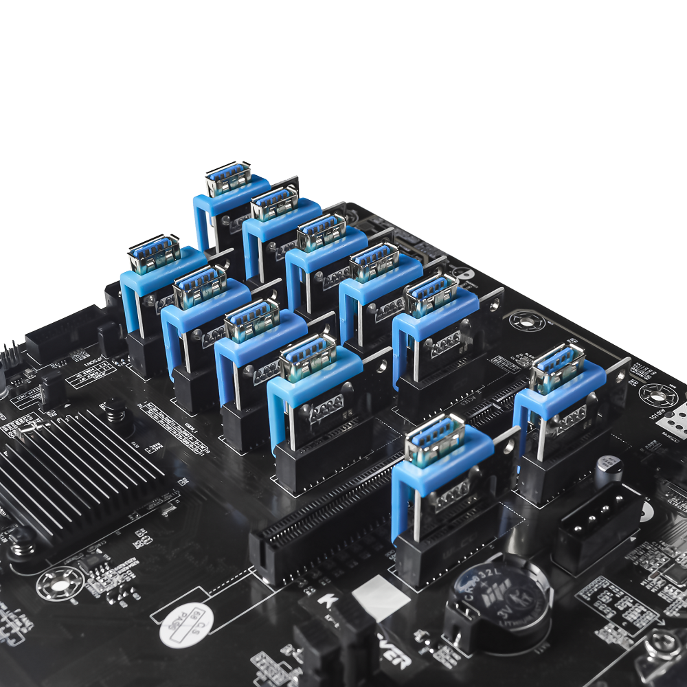 Lot de 20P Clip de verrouillage PCIe Riser 1x