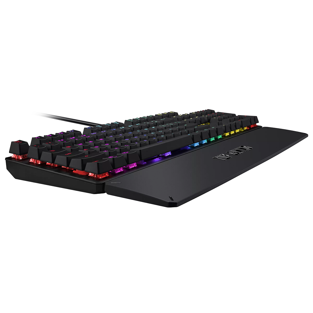 Clavier Azerty Gaming Asus TUF Gaming K3 RGB  pour ordinateur de bureau avec fil USB