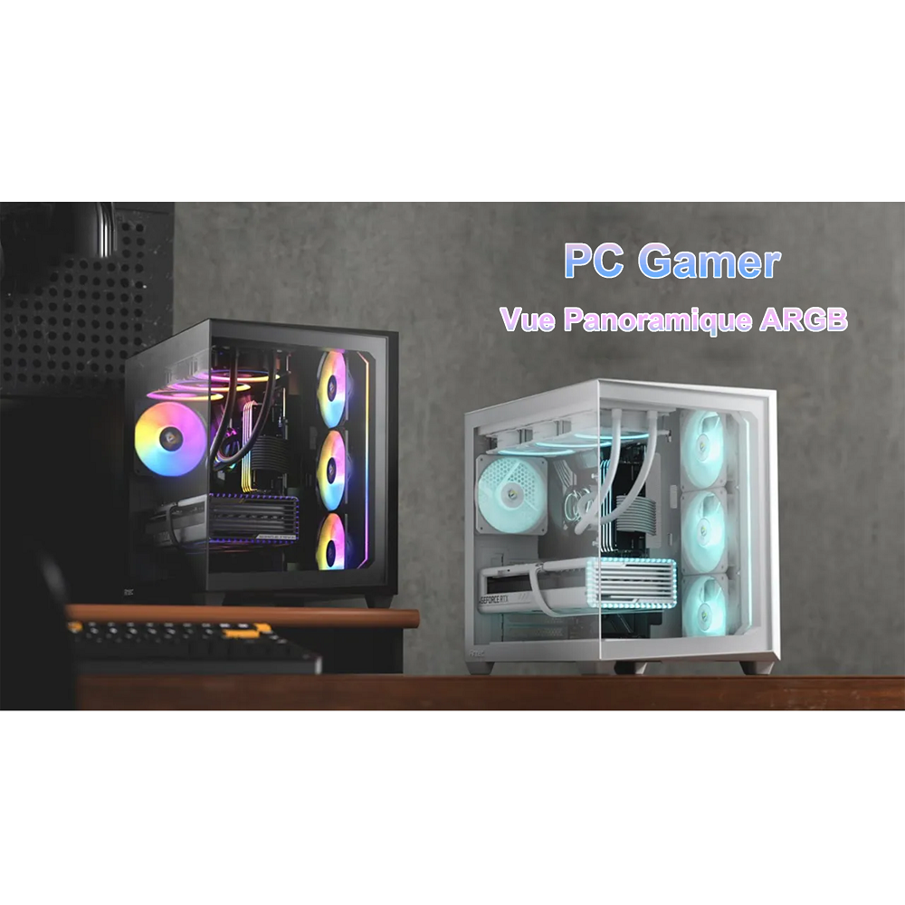 PC Gamer A6 AMD Ryzen 7 6th Zen 4 8 Cores 16 Threads - 32Go - RTX 5060 Ti - 1TB SSD - Wifi 6E - BT 5.2 - Win 11 Pro