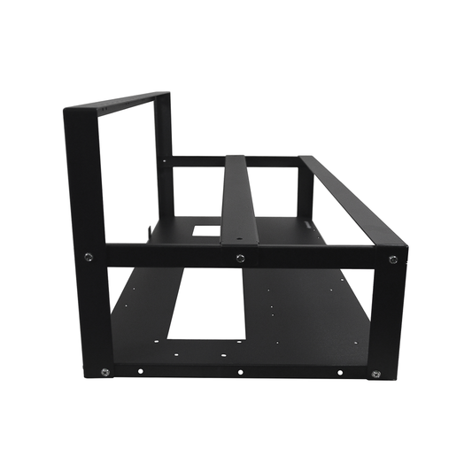 Cadre Rig Mining Ouvert Support 6 GPU Sans Ventilateur Pour l'extraction Crypto Monnaie