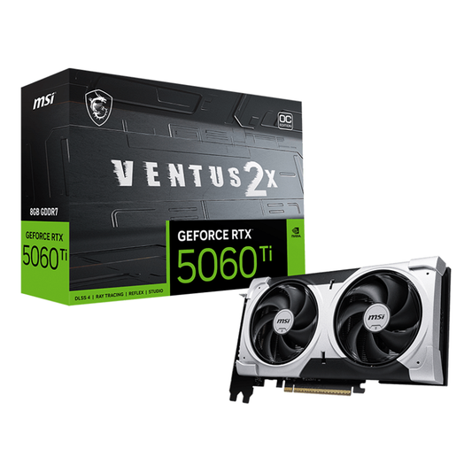 Carte Graphique MSI RTX 5060 Ti Ventus 2X  OC GDDR7 8GB