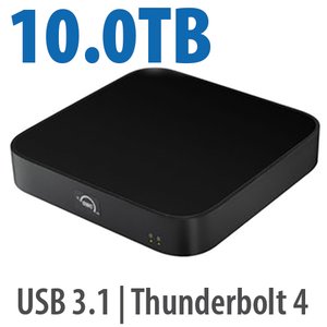 10.0TB (2.0TB HDD + 8.0TB NVMe) OWC miniStack STX Stackable Storage and Thunderbolt