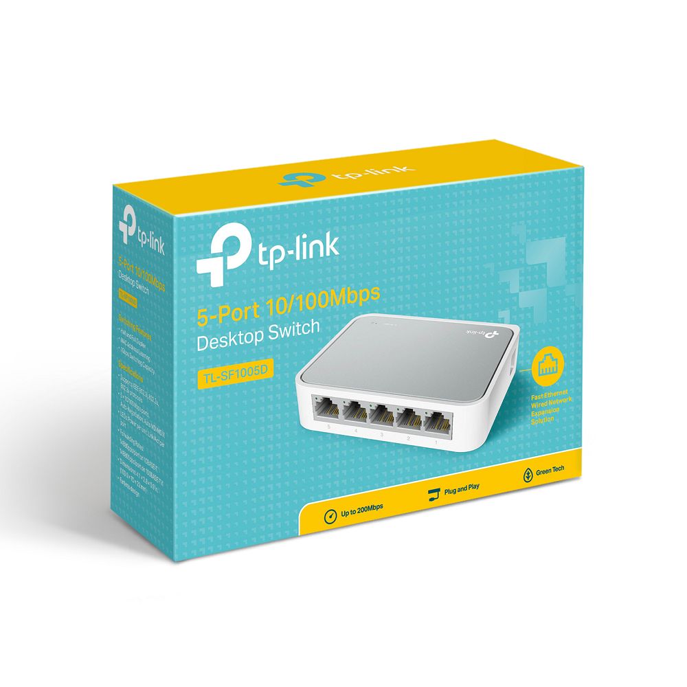 TP-Link TL-SF1005D Switch de bureau 5 ports 10/100 Mbps