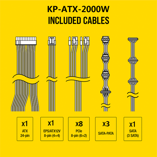 Alimentation Rig Minage ATX 2000W 90 Plus Platinum