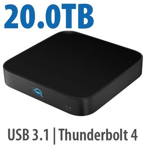 20.0TB (HDD) OWC miniStack STX Stackable Storage and Thunderbolt Hub Xpansion