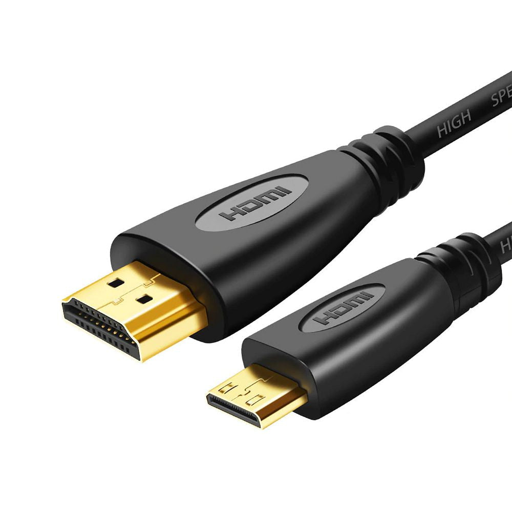 Kinpower Câble HDMI Mini HDMI Mâle Mâle 1.8M 3840 x 2160 1080P UHD Hight Speed