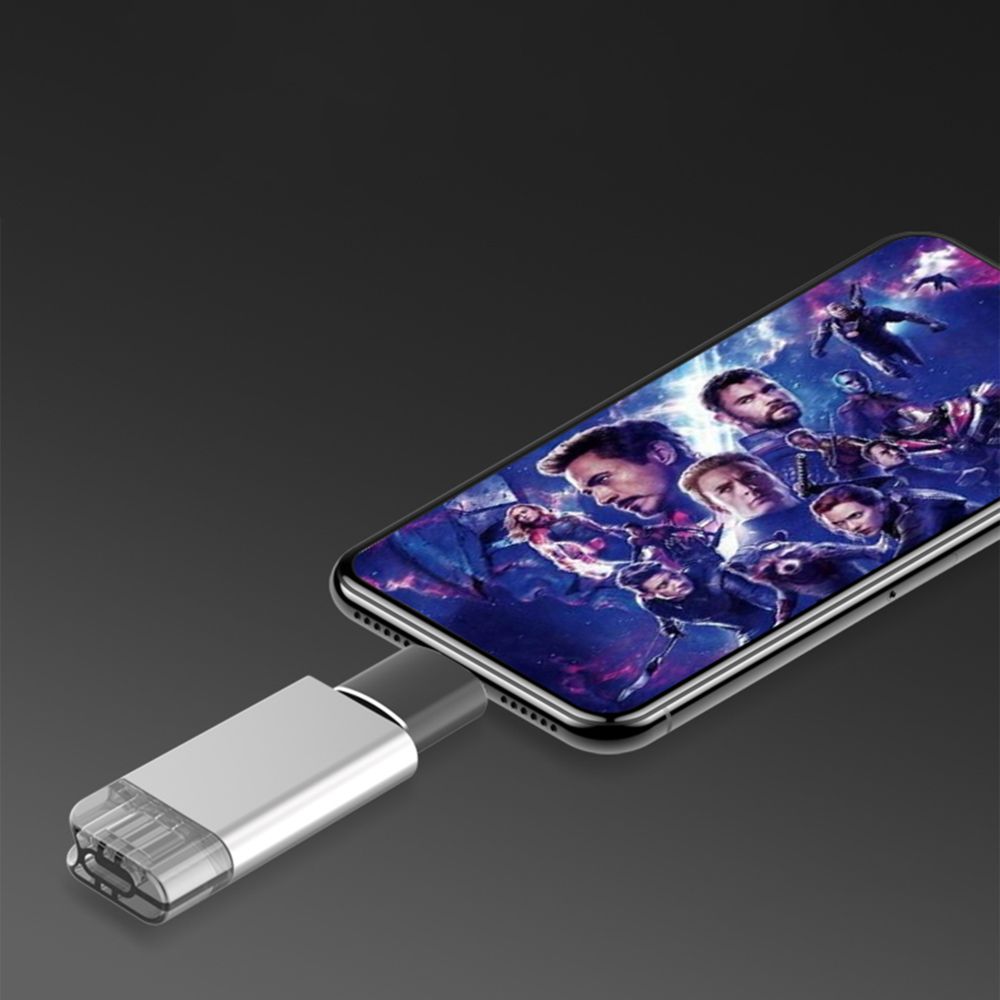 Kinpower Adaptateur Lighting mâle vers USB A 3.1 Femelle OTG