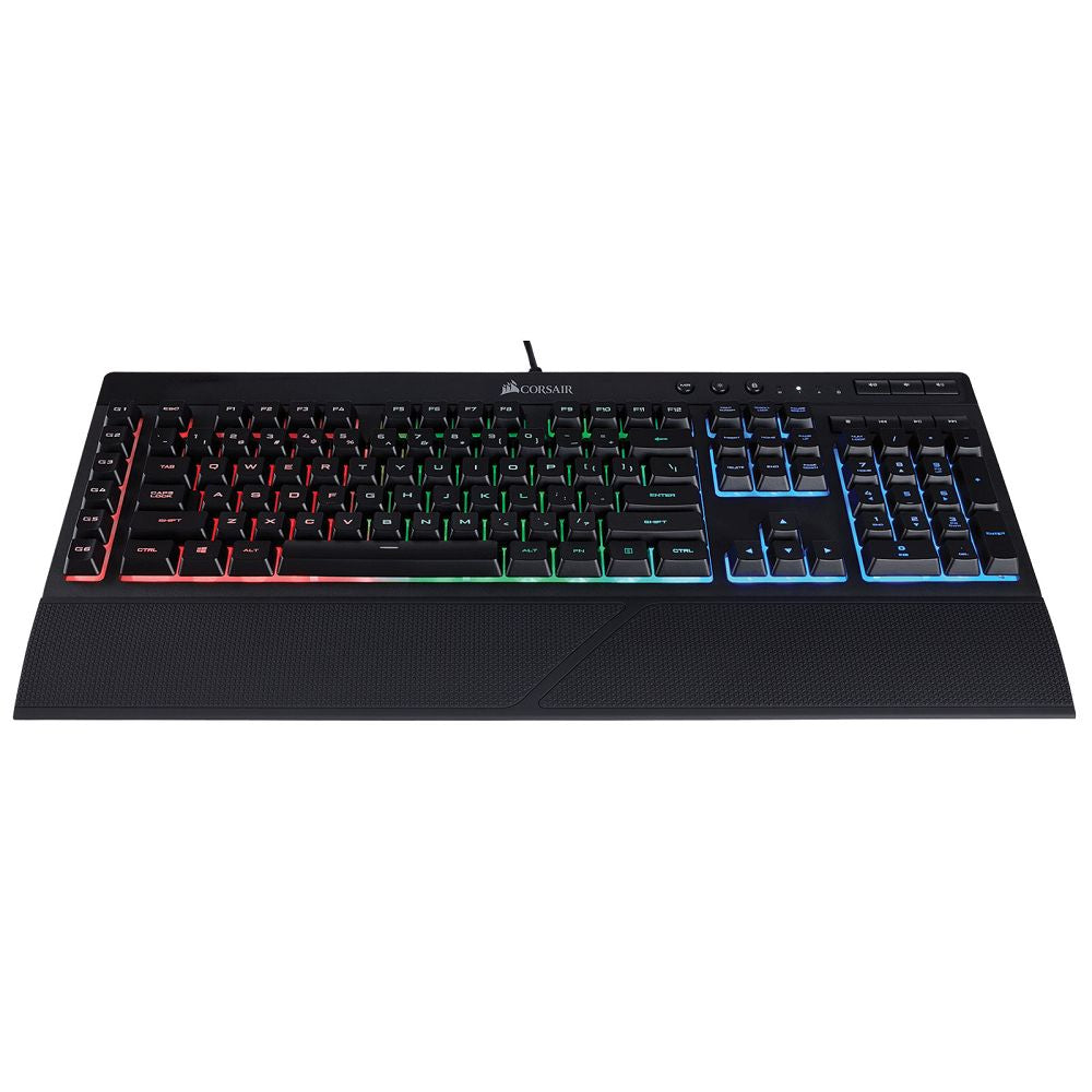 Clavier Azerty Gaming Corsair K55 RGB  pour ordinateur de bureau avec fil USB