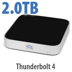 2.0TB (NVMe) OWC miniStack STX Stackable Storage and Thunderbolt Hub Xpansion