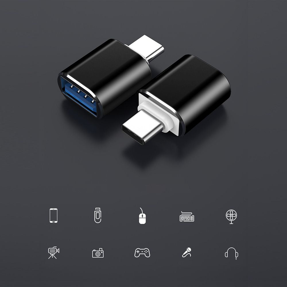 Kinpower Adaptateur USB de Type C mâle vers USB A 3.1 Femelle OTG