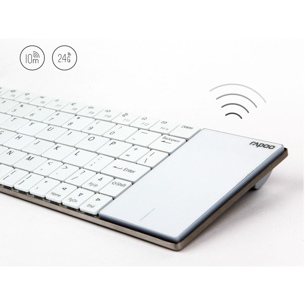 Clavier Azerty Rapoo Mini ultra-slim multimédia sans fil E2710