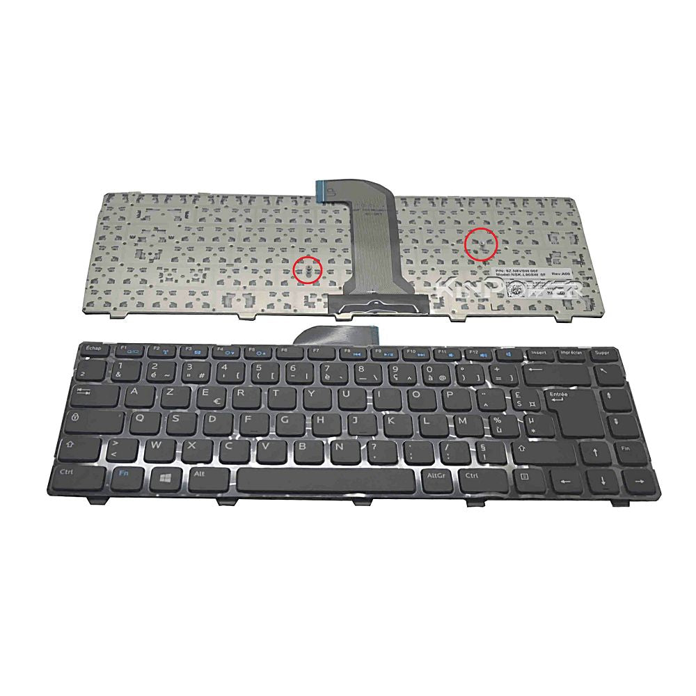 Clavier Azerty Français Pour Dell Inspiron 14R 14-5421 14-3421