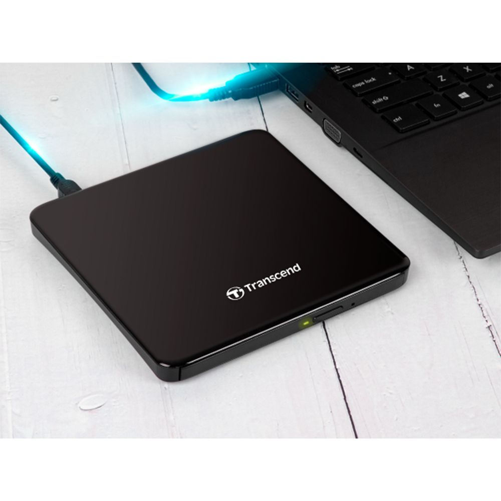 Lecteur Graveur DVD Externe Slim Transcend