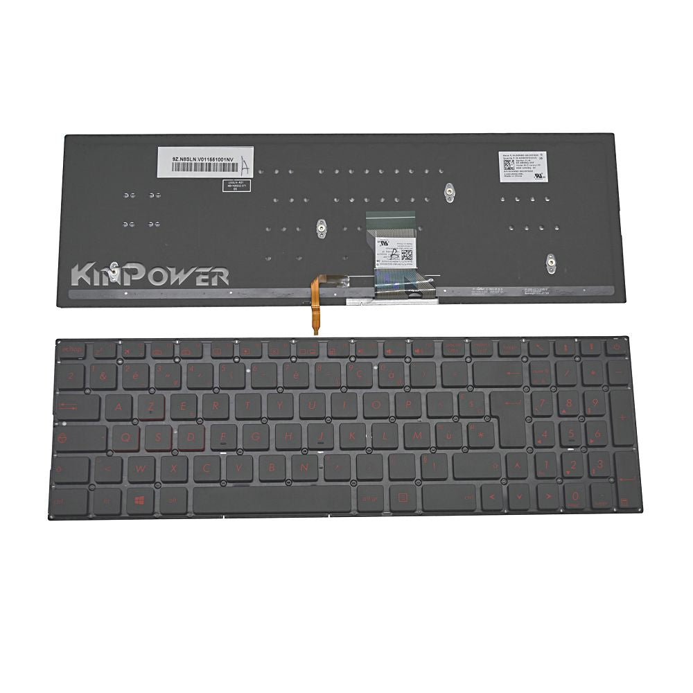 Clavier Azerty Français Pour Asus FX Series FX502 FX502VE FX502VM FX502VD FX502V FX502VS
