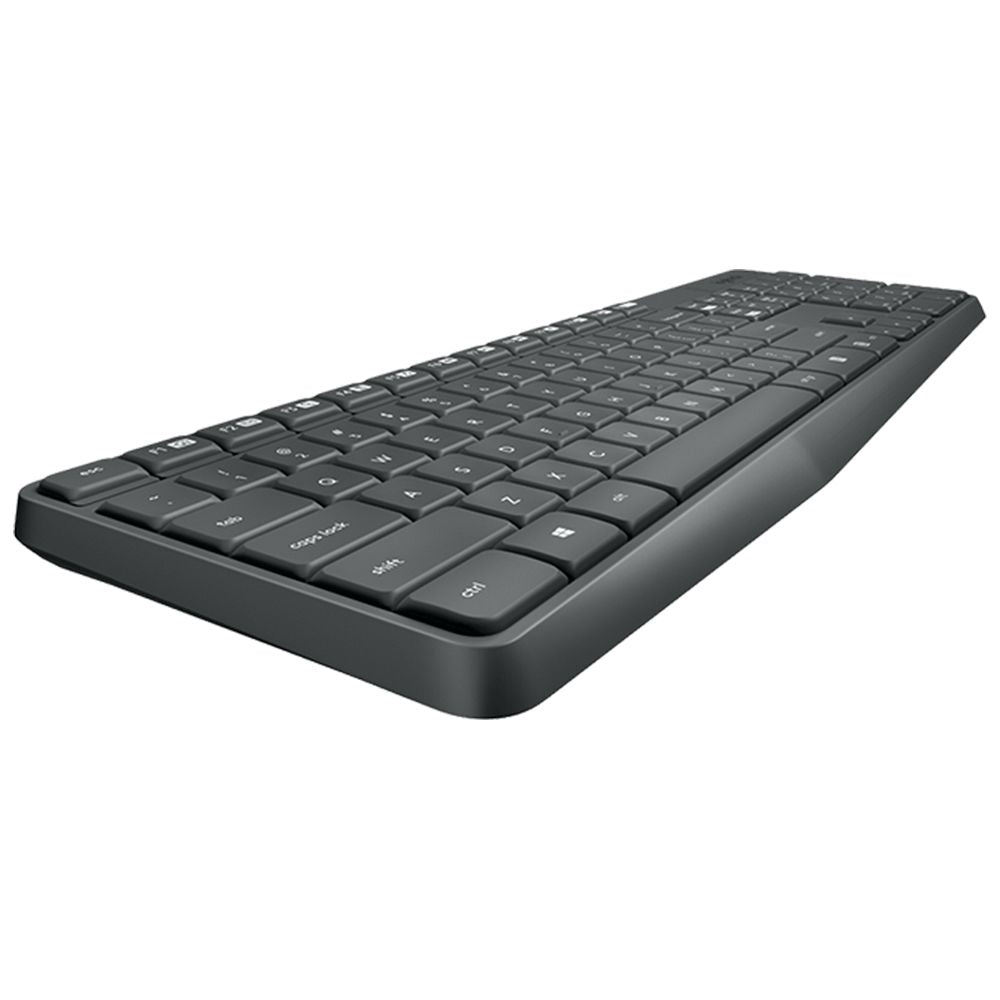 Clavier Azerty Logitech Kit de bureau sans fil multi-mode MK235