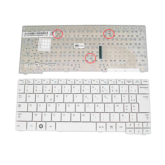 Clavier AZERTY Français Pour Samsung N145 N148 N150 N158 NB20 NB30