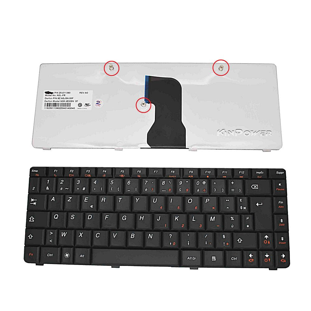 Clavier Azerty Français Pour Lenovo G460 V450