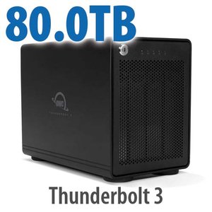 80.0TB OWC ThunderBay 4 Four-Drive Thunderbolt External Storage Solution with