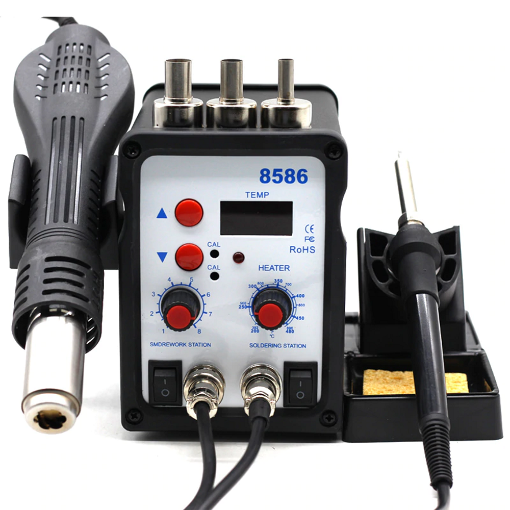 KP-8586 Station de soudage antistatique à température constante 2 en 1