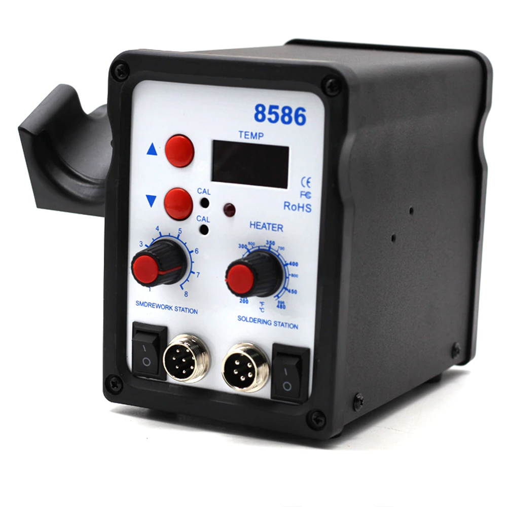 KP-8586 Station de soudage antistatique à température constante 2 en 1
