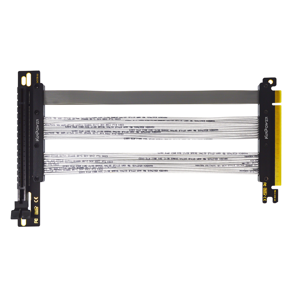 Câble Riser Carte graphique PCI-Express 4.0 16x 256G/bps 20cm