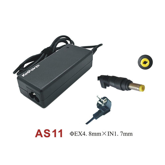 Chargeur Compatible 18.5V-3.5A 65W  Pour Ordinateur Portable HP