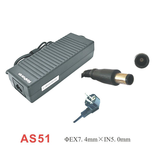 Chargeur Compatible 18.5V-6.5A 120W Pour Ordinateur Portable HP