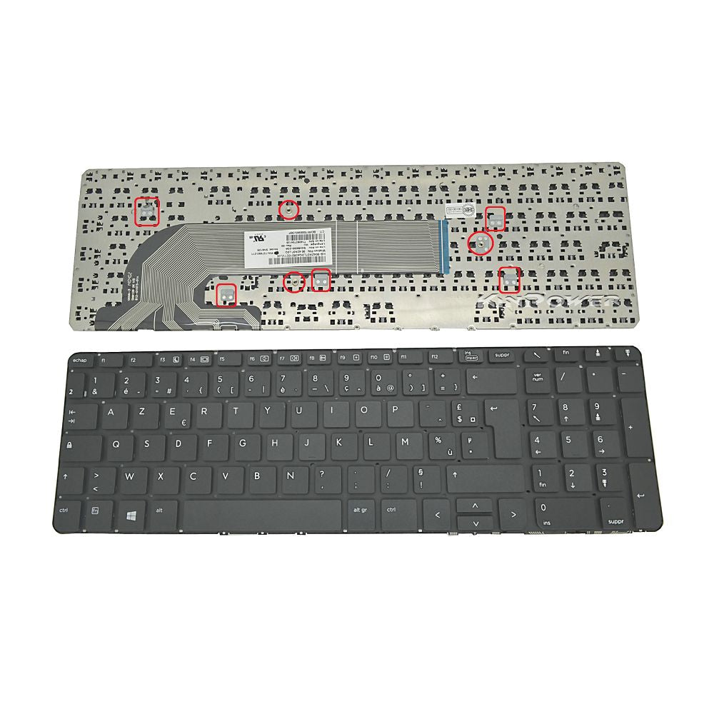 Clavier Azerty Français Pour HP ProBook 450 Serie 450 G1 450 G2