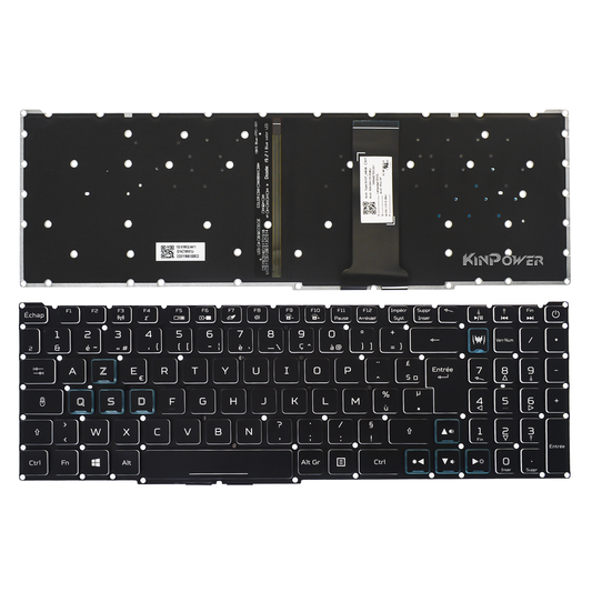 Clavier Azerty Français Pour Acer Nitro 7 AN715-51 AN715-52
