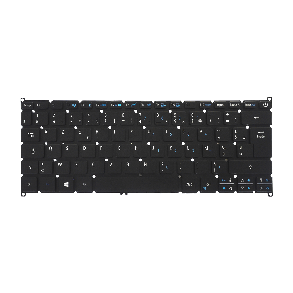 Clavier Azerty Français Compatible avec Acer Swift SF314-52 SF314-53 Rétro-éclairage