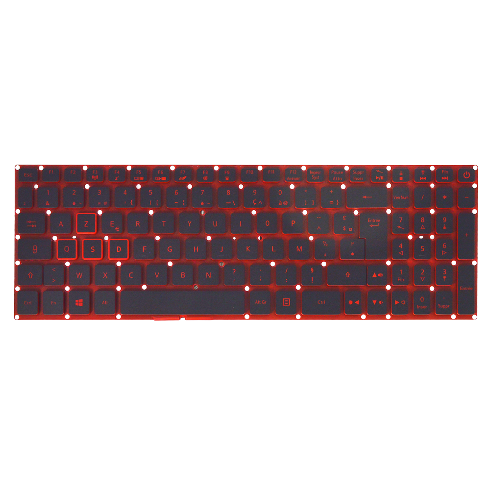 Clavier Azerty Français Pour Acer Nitro AN515-31 AN515-41 AN515-51 28PIN