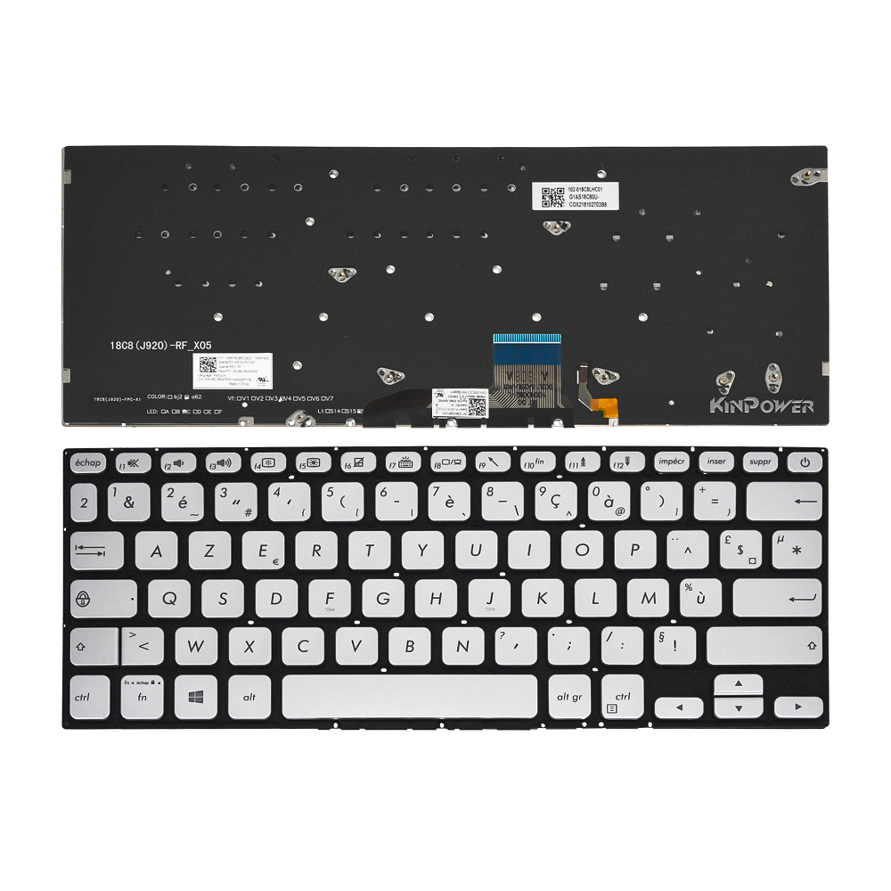 Clavier Azerty Français Pour Asus S430U