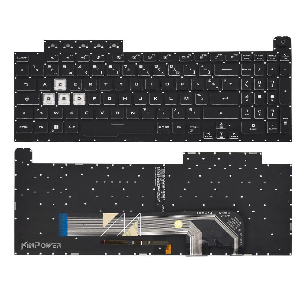 Clavier Azerty Français Pour Asus TUF566