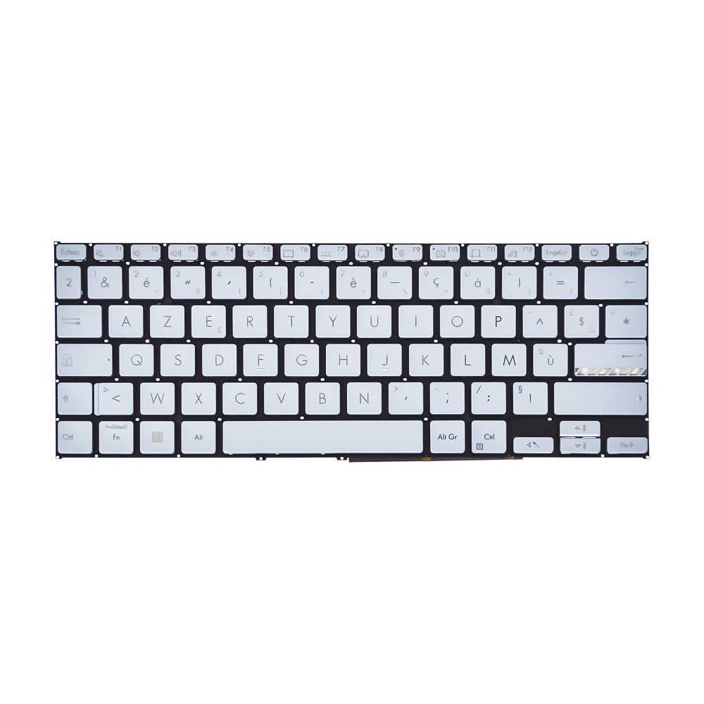 Clavier Azerty Français Pour Asus Vivobook X1402ZA Rétroéclairage