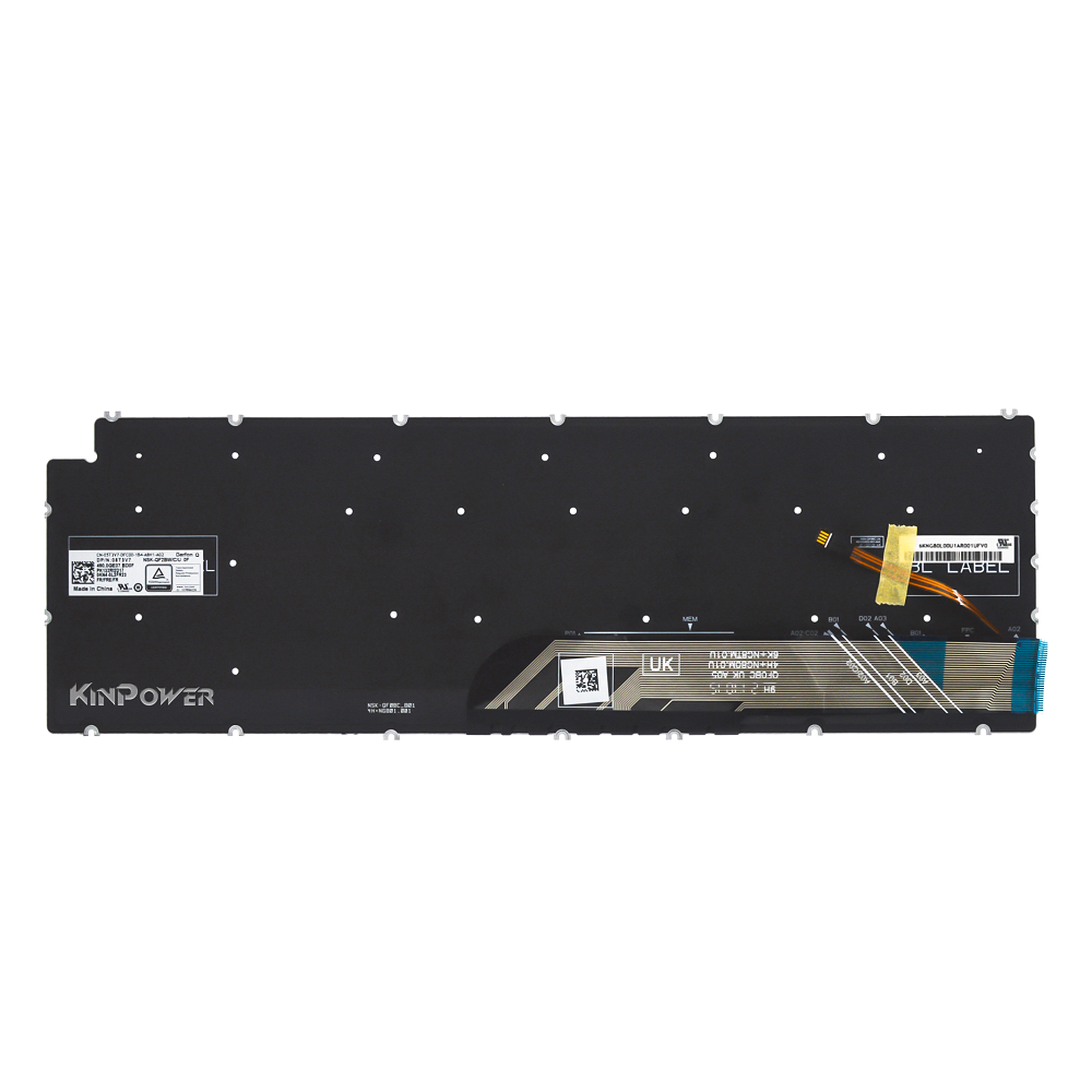 Clavier Azerty Français Pour Dell Inspiron 15 5590 5593 5594 5598 Rétroéclairage