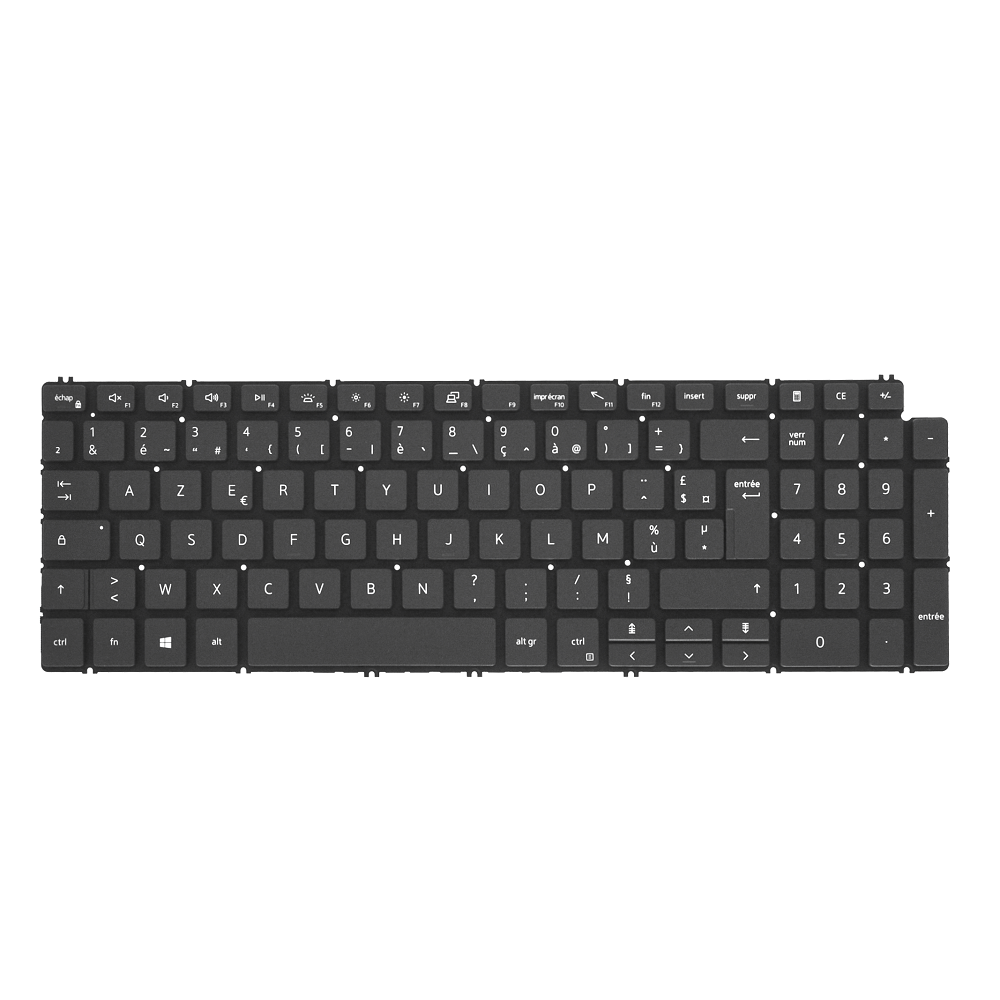 Clavier Azerty Français Pour Dell Inspiron 15 5590 5593 5594 5598 Rétroéclairage