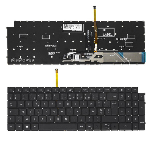 Clavier Azerty Français Pour Dell Inspiron 3511 3515 3525 Rétroéclairage