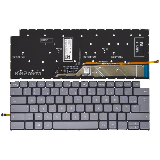 Clavier Azerty Français Pour Dell Inspiron 16 7620 (16 Plus) 7620 2en1 Rétro-éclairage