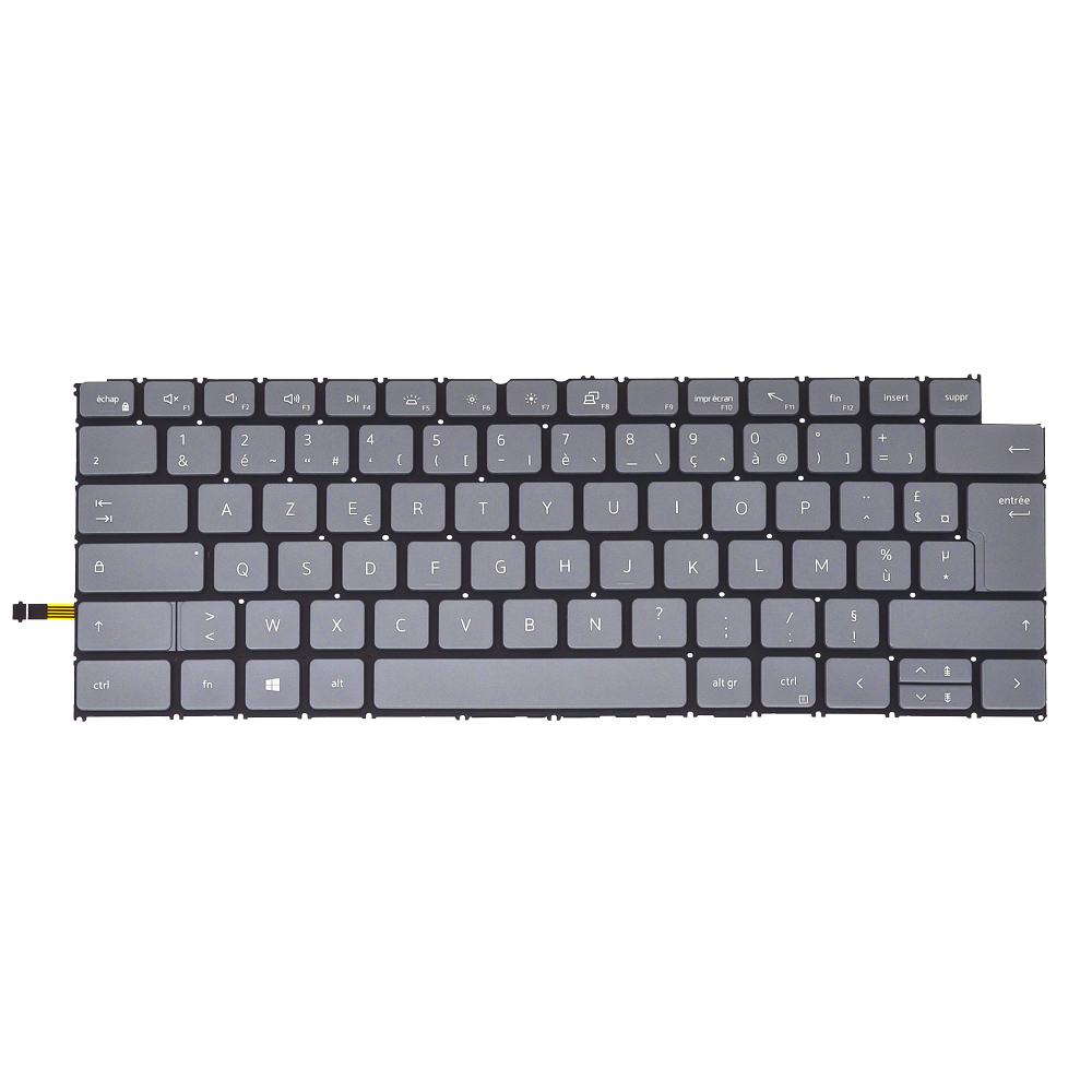 Clavier Azerty Français Pour Dell Inspiron 16 7620 (16 Plus) 7620 2en1 Rétro-éclairage